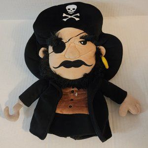 Daphne Pirate Puppet Figure Plush Stuffed Learning Education Toy Eye Patch 14”